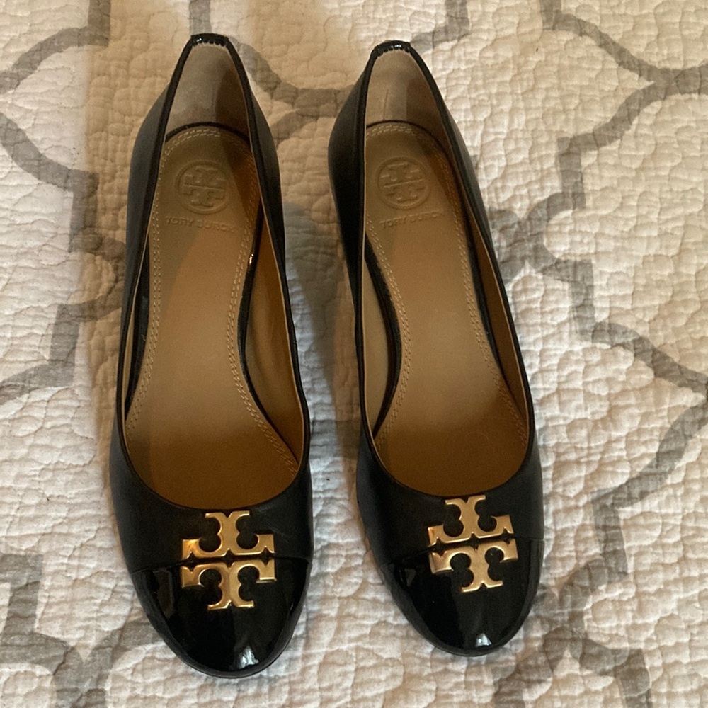 Like New Tory Burch Raleigh 70mm Pump Leather